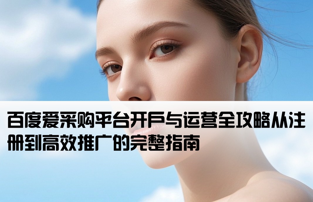 百度爱采购开户百度爱采购运营